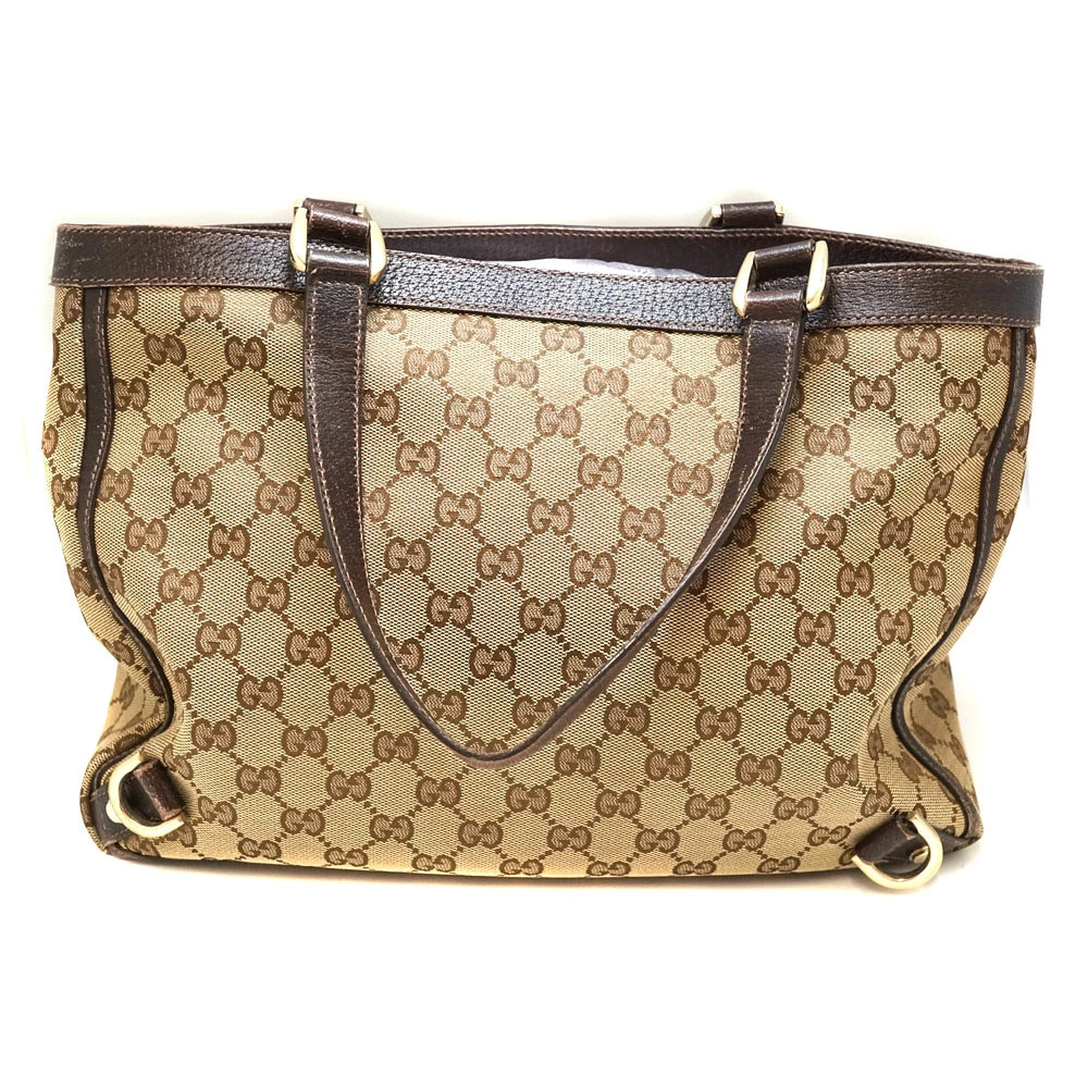 Gucci Bag Tote Canvas Handbag